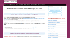 Desktop Screenshot of lettres-types-gratuites.com